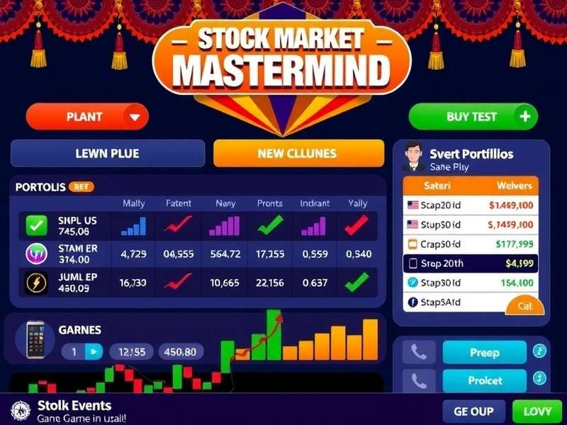 Stock Market Mastermind Game Interface